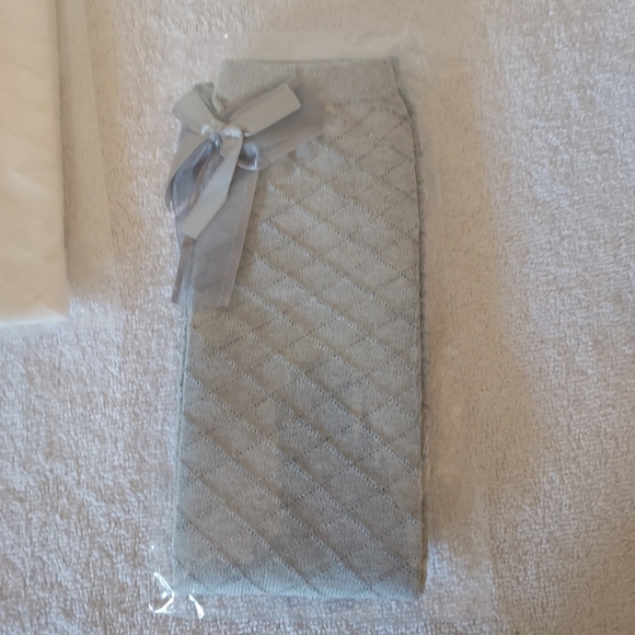 Toptim 3 Pairs Girls, Kids Over Knee Stockings Nwot Pink, White, Grey - Picture 3 of 8